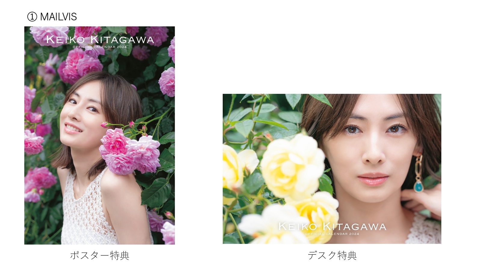 北川景子 2015年オフィシャルBlu-ray付デスクカレンダー