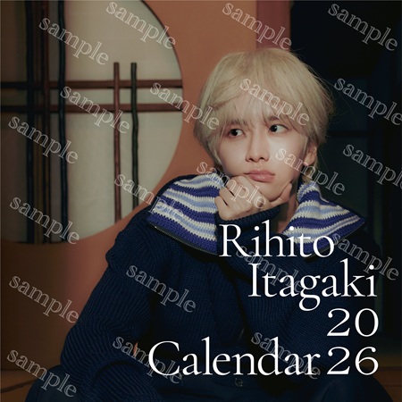 Rihito Itagaki Calendar 2026.4-2027.3 | SDP